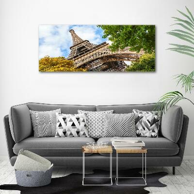 Glass picture print Eiffel paris tower