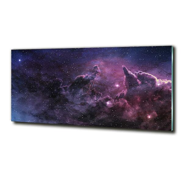 Photo printed on glass Nebula