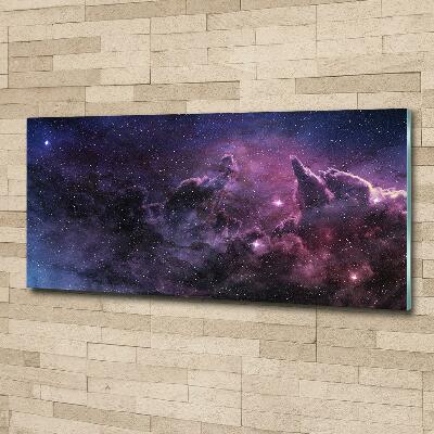 Photo printed on glass Nebula