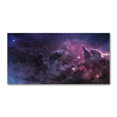 Photo printed on glass Nebula