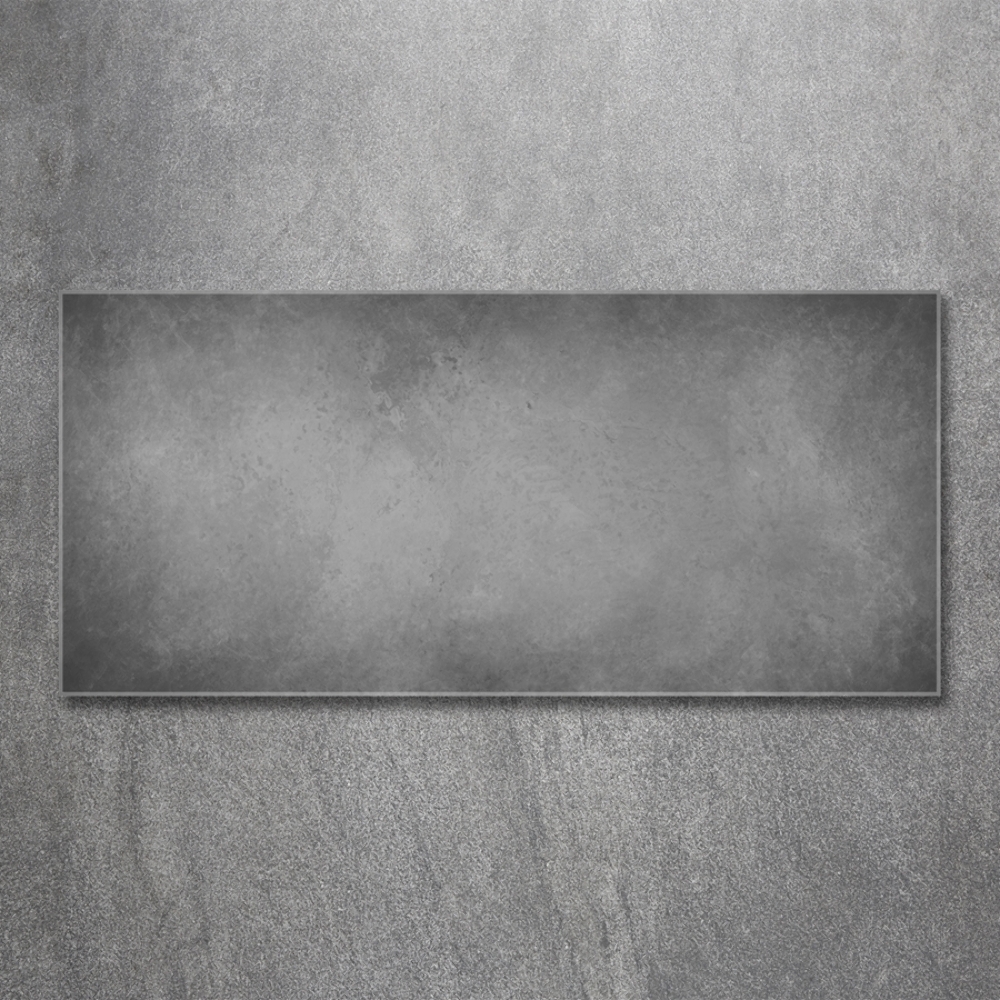 Glass wall art Concrete background