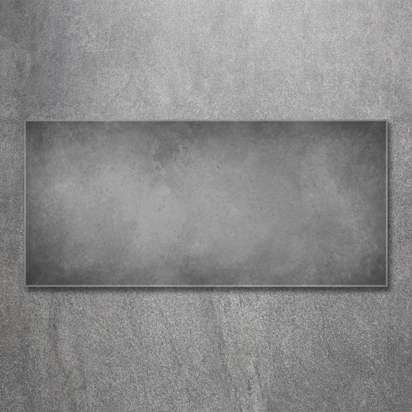 Glass wall art Concrete background