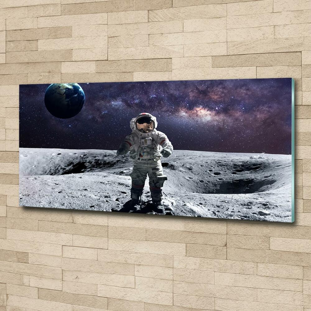 Photo printed on glass Astronaut