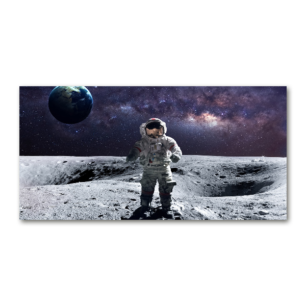 Photo printed on glass Astronaut