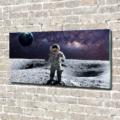 Photo printed on glass Astronaut