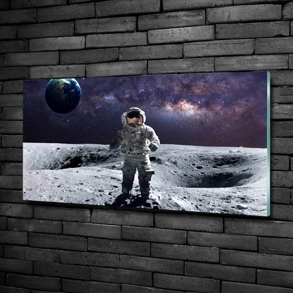 Photo printed on glass Astronaut