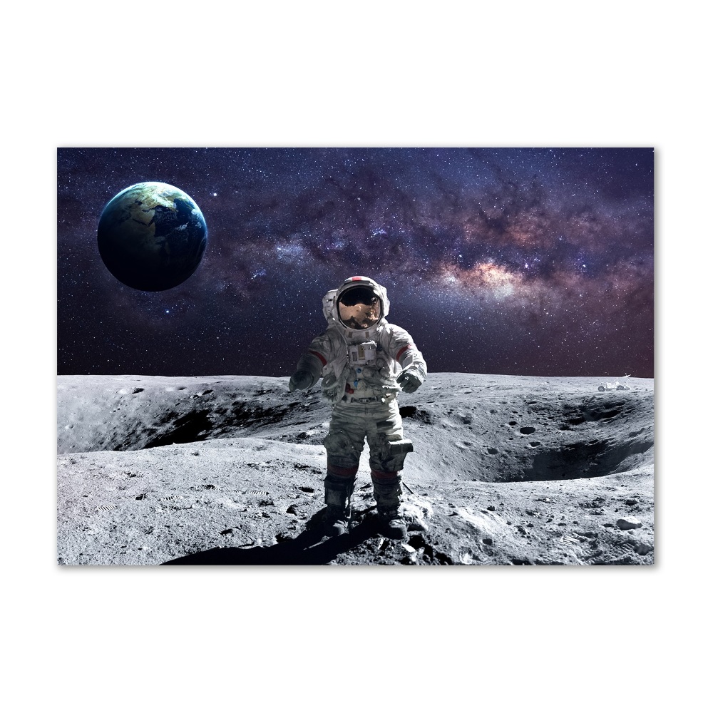 Photo printed on glass Astronaut