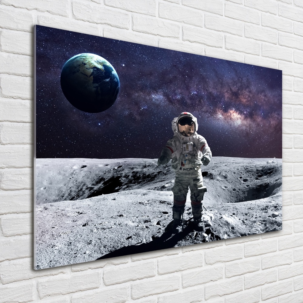 Photo printed on glass Astronaut