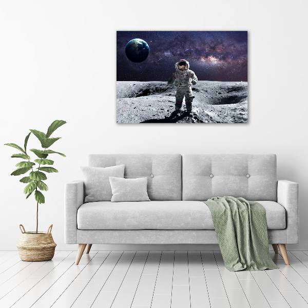 Photo printed on glass Astronaut