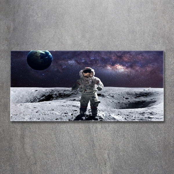 Photo printed on glass Astronaut