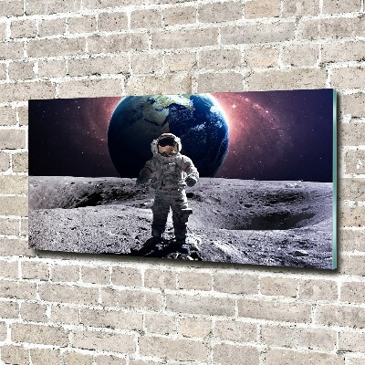 Photo printed on glass Astronaut