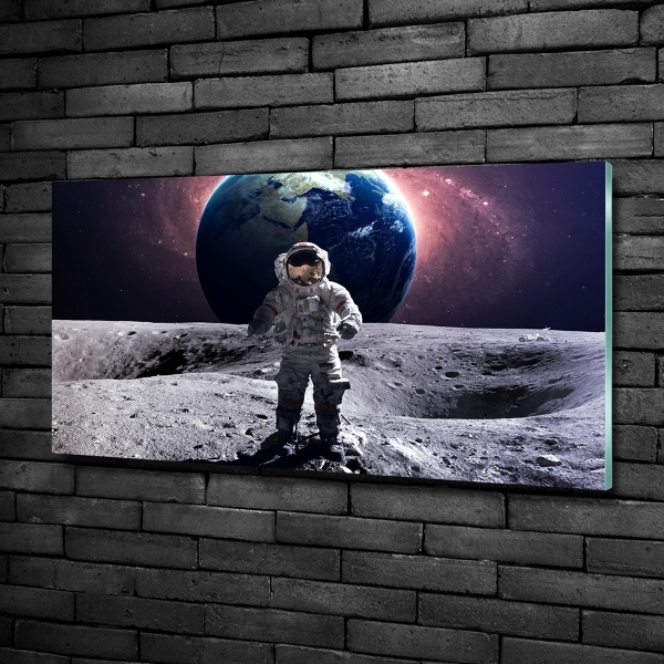 Photo printed on glass Astronaut