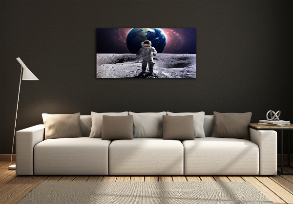 Photo printed on glass Astronaut