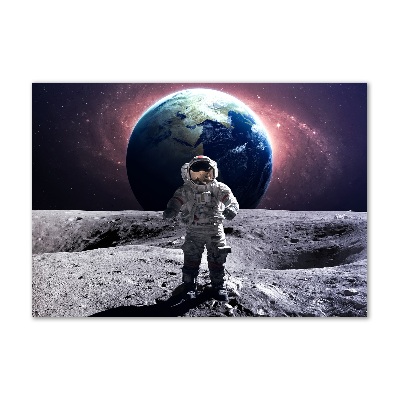 Photo printed on glass Astronaut