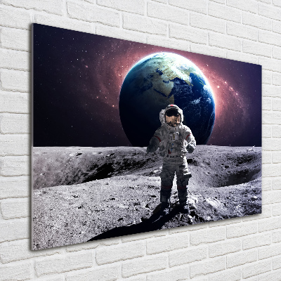 Photo printed on glass Astronaut