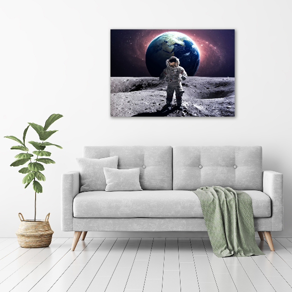 Photo printed on glass Astronaut