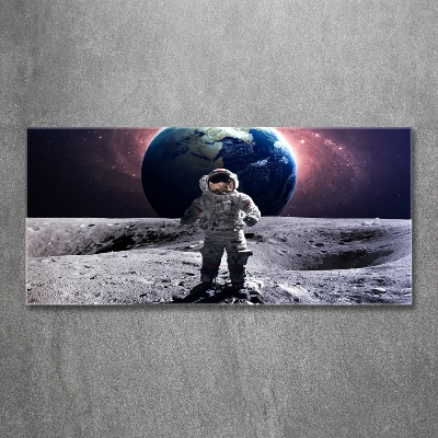 Photo printed on glass Astronaut