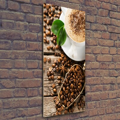 Glass wall art Coffee