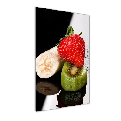 Glass wall art Fruit