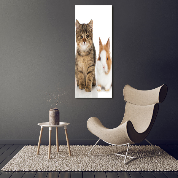 Wall art on glass Pets