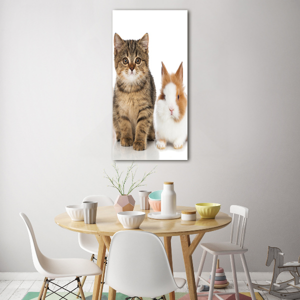 Wall art on glass Pets