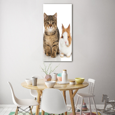 Wall art on glass Pets