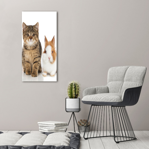 Wall art on glass Pets