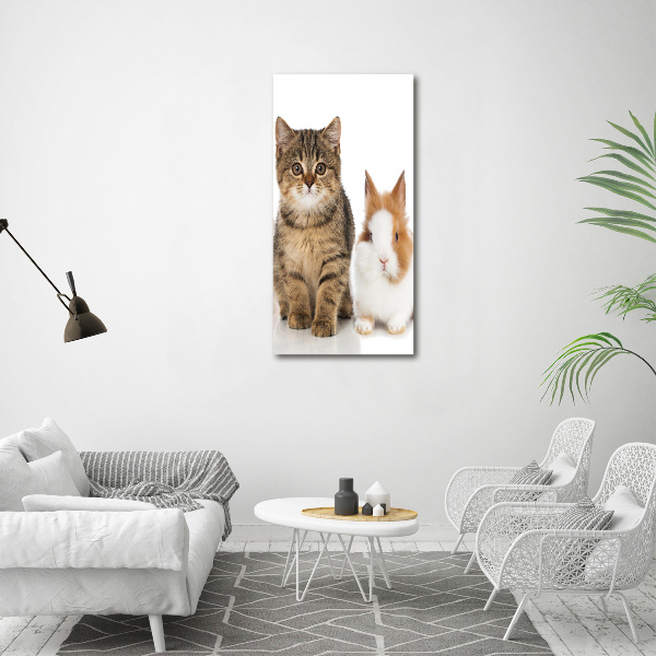 Wall art on glass Pets