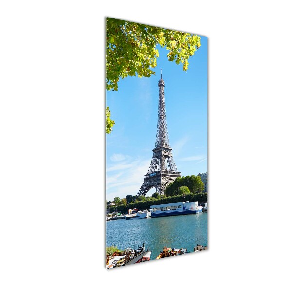 Glass wall art Eiffel Paris tower