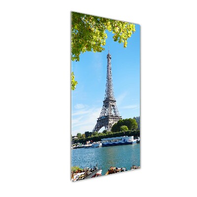 Glass wall art Eiffel Paris tower