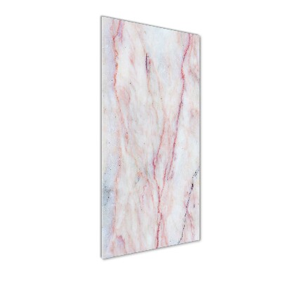 Photo printed on glass Marble background