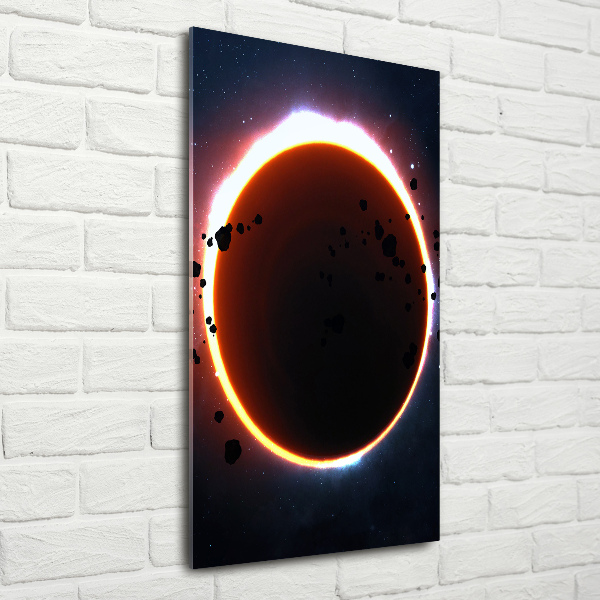 Photo printed on glass Eclipse