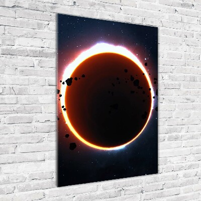 Photo printed on glass Eclipse