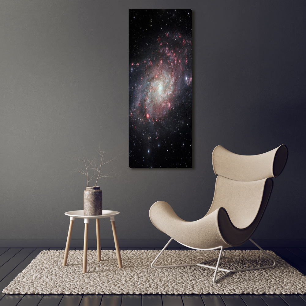 Photo printed on glass Nebula