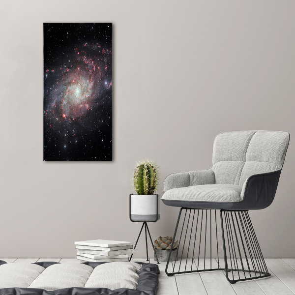 Photo printed on glass Nebula