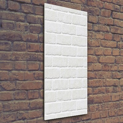 Glass wall art Brick wall