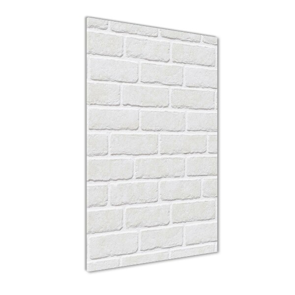 Glass wall art Brick wall