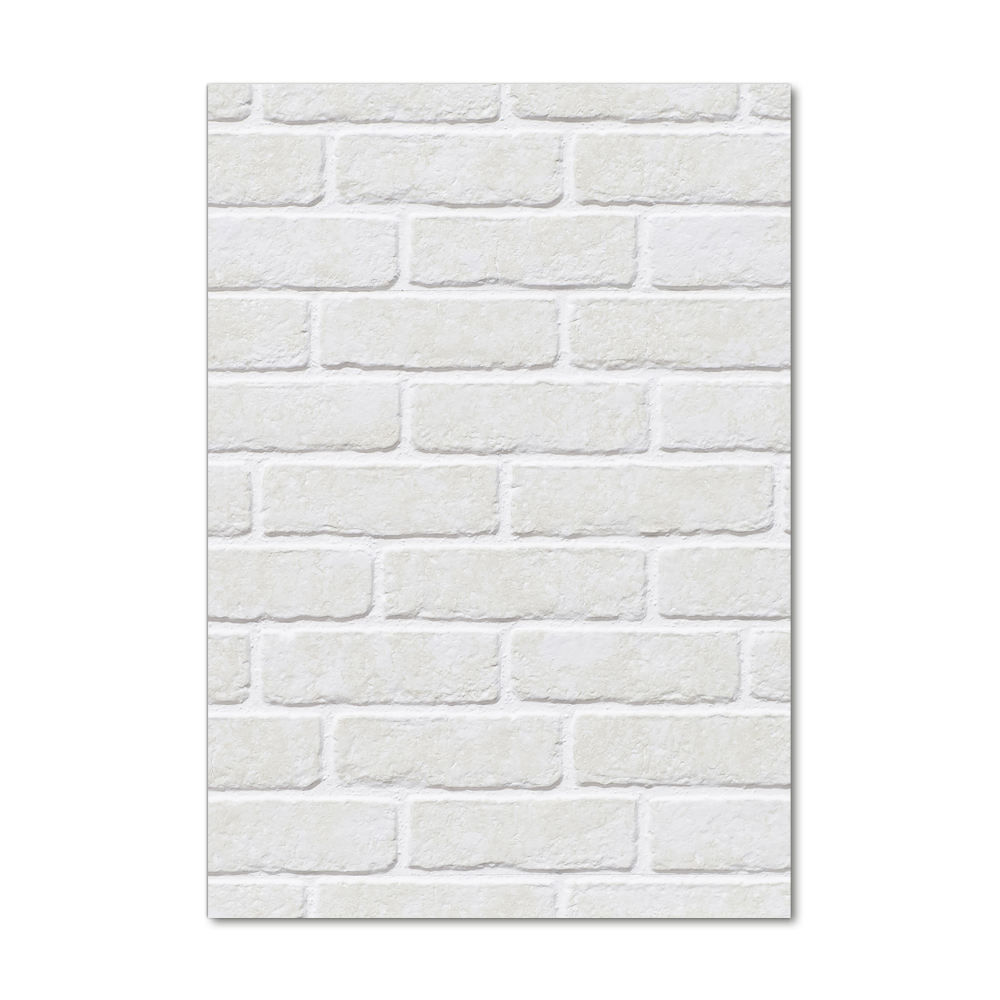 Glass wall art Brick wall