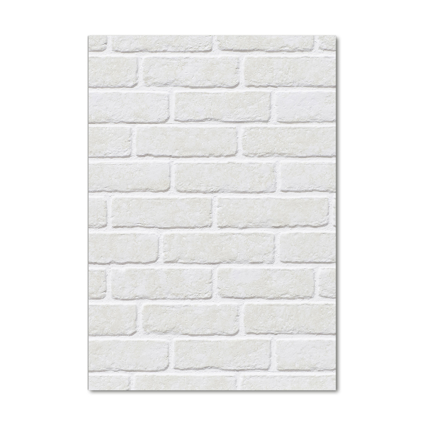 Glass wall art Brick wall