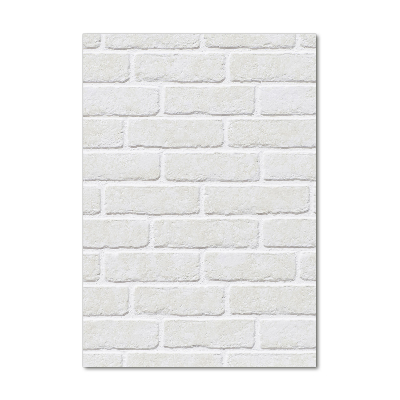 Glass wall art Brick wall