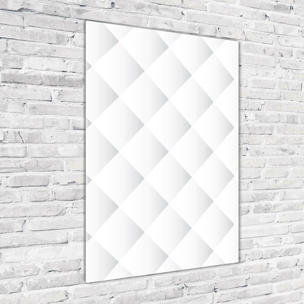 Glass wall art Square background