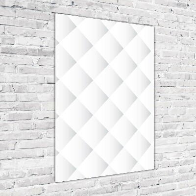 Glass wall art Square background