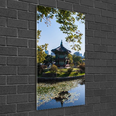 Photo printed on glass South Korea