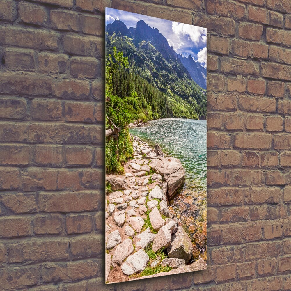 Photo printed on glass Morskie Oko Tatry