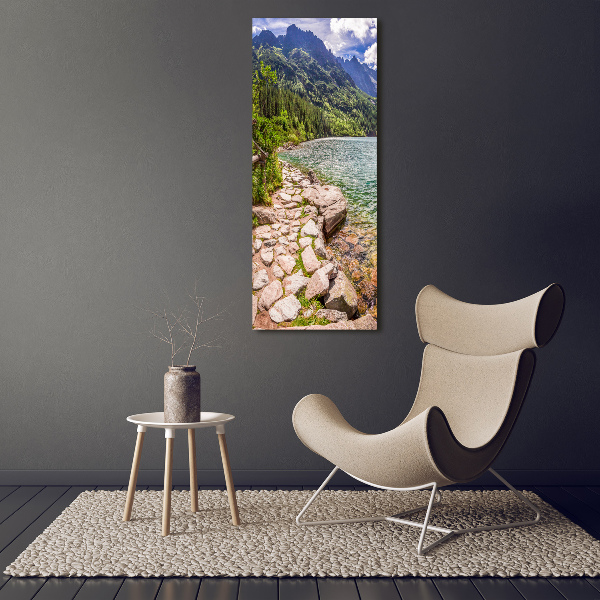 Photo printed on glass Morskie Oko Tatry