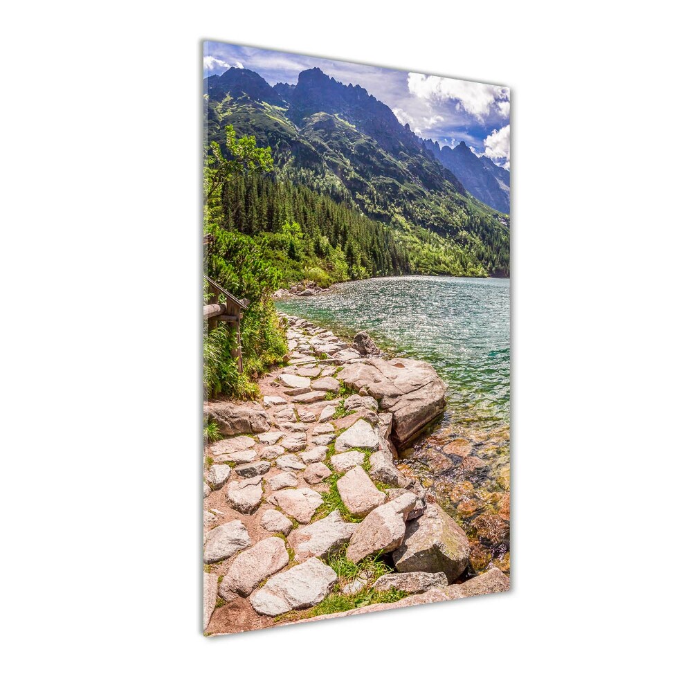 Photo printed on glass Morskie Oko Tatry