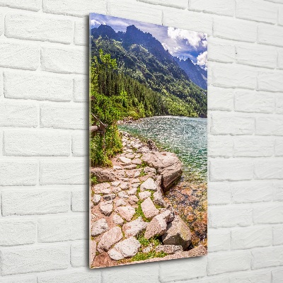 Photo printed on glass Morskie Oko Tatry