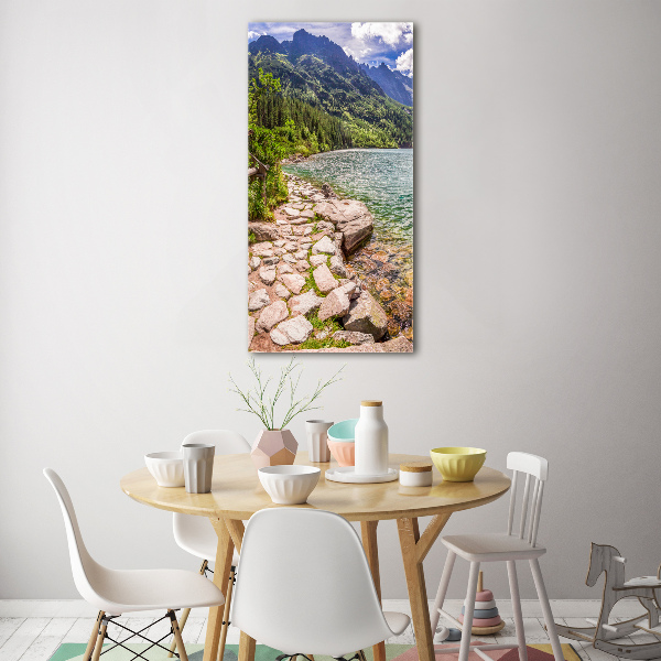 Photo printed on glass Morskie Oko Tatry