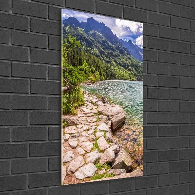 Photo printed on glass Morskie Oko Tatry