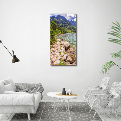 Photo printed on glass Morskie Oko Tatry